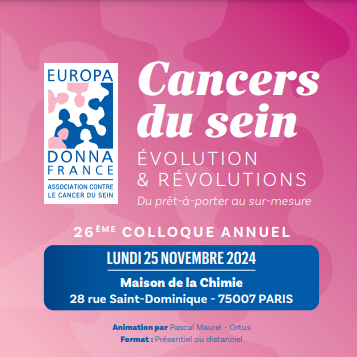 Colloque Europa Donna France - 26ème édition