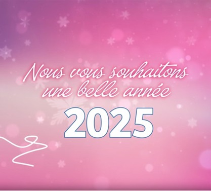 Tous nos vœux pour 2025 !